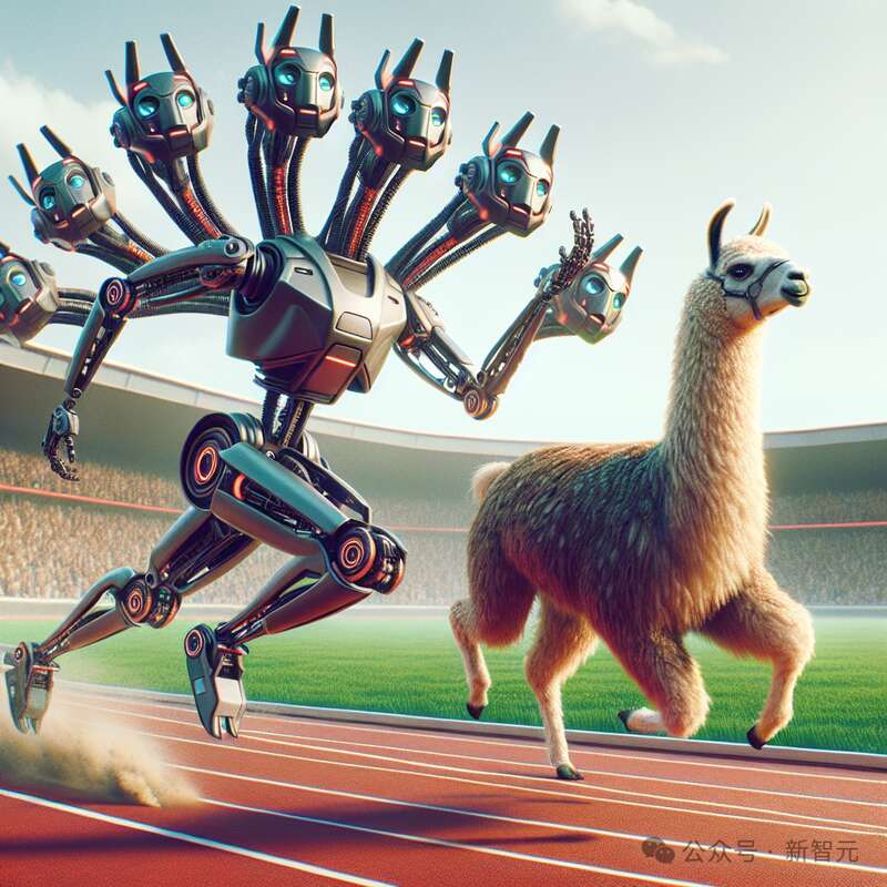 机器人与骆驼赛跑